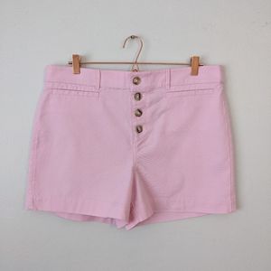 LOFT Button Front Shorts